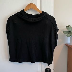 New Balance Cropped Hoodie